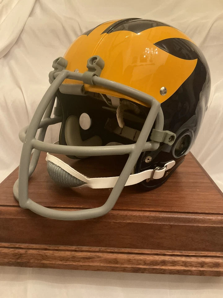 RK2 Husky Vintage Style Suspension Football Helmet Michigan Wolverines Dierdorf WESTBROOKSPORTSCARDS