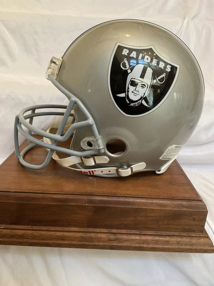 Oakland Raiders RIddell VSR-4 Vintage And Original Football Helmet WESTBROOKSPORTSCARDS