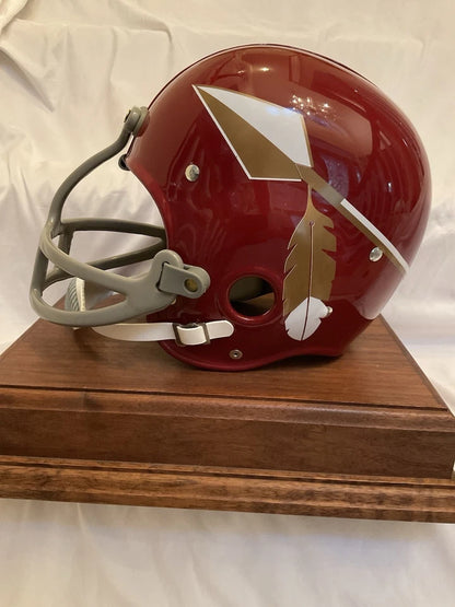 RK2 Style Football Helmet 1969 Washington Redskins Spear Cardinal Color DG-120