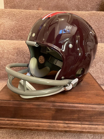 1964 Washington Redskins Feather RK2 Style Custom Football Helmet Bobby Mitchell Sports Mem, Cards & Fan Shop:Autographs-Original:Football-NFL:Helmets WESTBROOKSPORTSCARDS