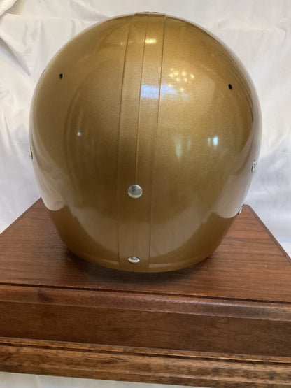 Custom Notre Dame Fighting Irish TK Style Suspension Football Helmet
