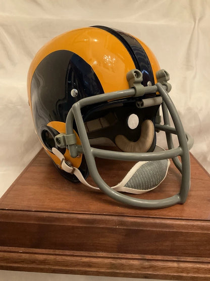Riddell Kra-Lite RK2 Suspension Football Helmet 1973 Los Angeles Rams Prototype
