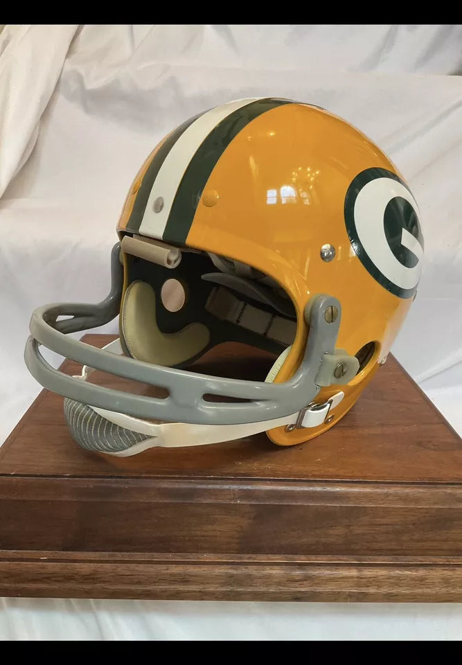 TK2 Style Football Helmet Custom Green Bay Packers John Hadl DG-105 Dungard Mask WESTBROOKSPORTSCARDS