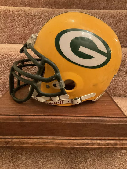 2002 Green Bay Packers RIddell VSR-4 Football Helmet Vintage Game Used WESTBROOKSPORTSCARDS