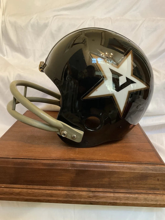 Vintage 1960s Game Used Suspension Football Helmet Vanderbilt Commodores?