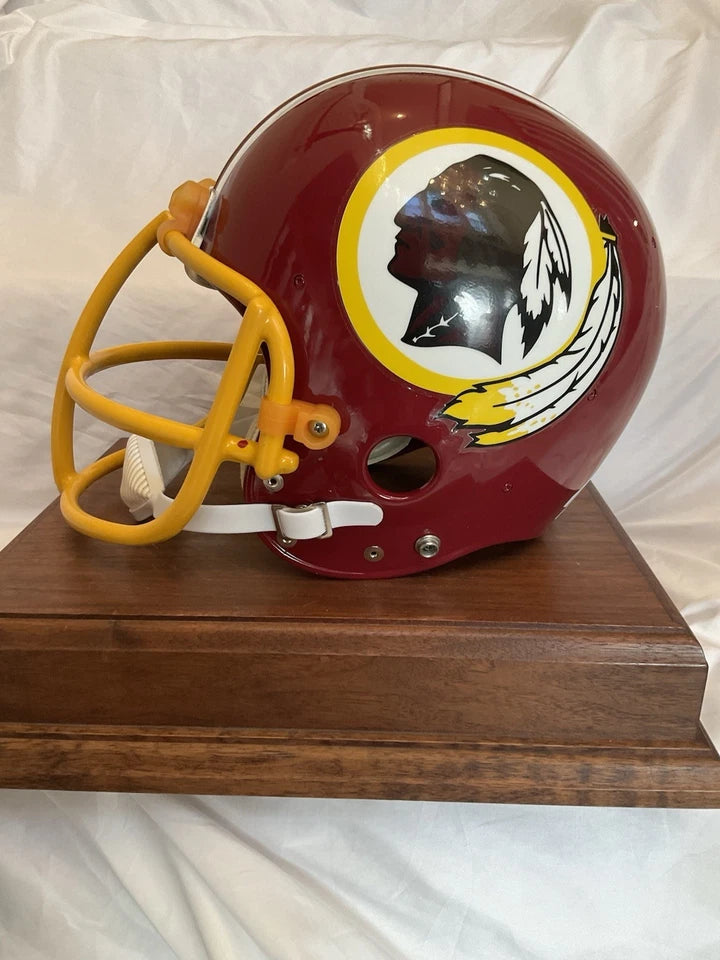 Riddell Football Helmet Custom 1982 Washington Redskins Tucked Feather Riggins WESTBROOKSPORTSCARDS