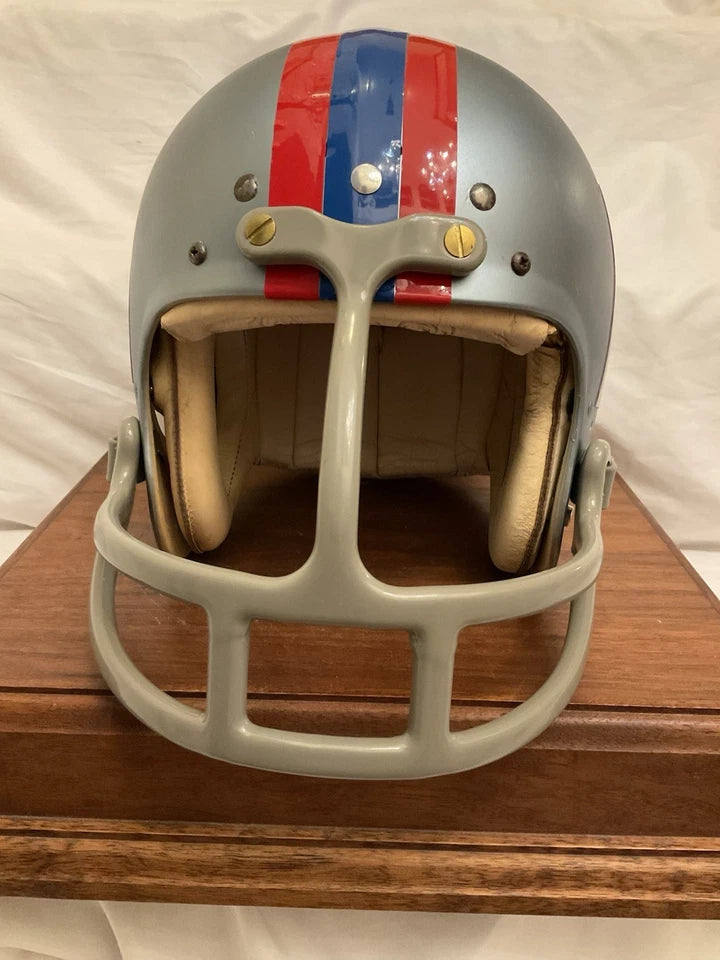 Original Vintage Wilson Football Helmet Custom 1969 - 1970 Houston Oilers