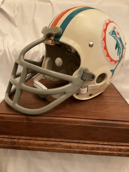 Original Riddell 1973 Miami Dolphins Kra-Lite TK2 Game Football Helmet Little