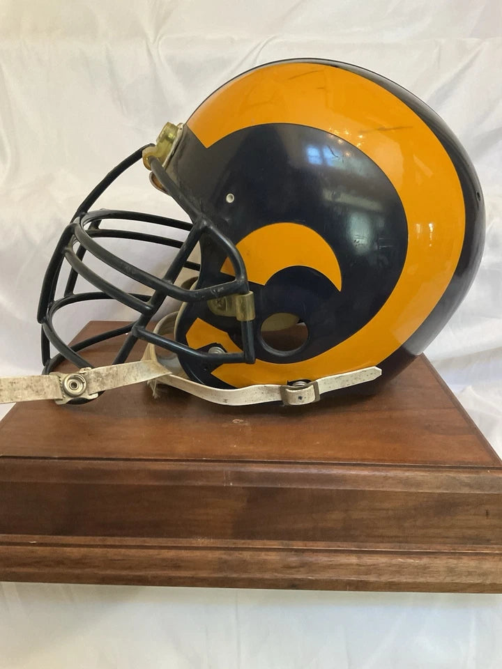 Los Angeles Rams Vintage Riddell 1978 PAC-3 Game Used Football Helmet Size 7 1/4 WESTBROOKSPORTSCARDS