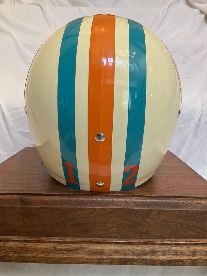 Vintage Riddell TK2 Football Helmet Miami Dolphins Bob Griese WESTBROOKSPORTSCARDS