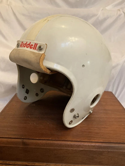 Riddell 1970s Micro-Fit Vintage Football Helmet Size 7 Oilers Buccaneers Cards