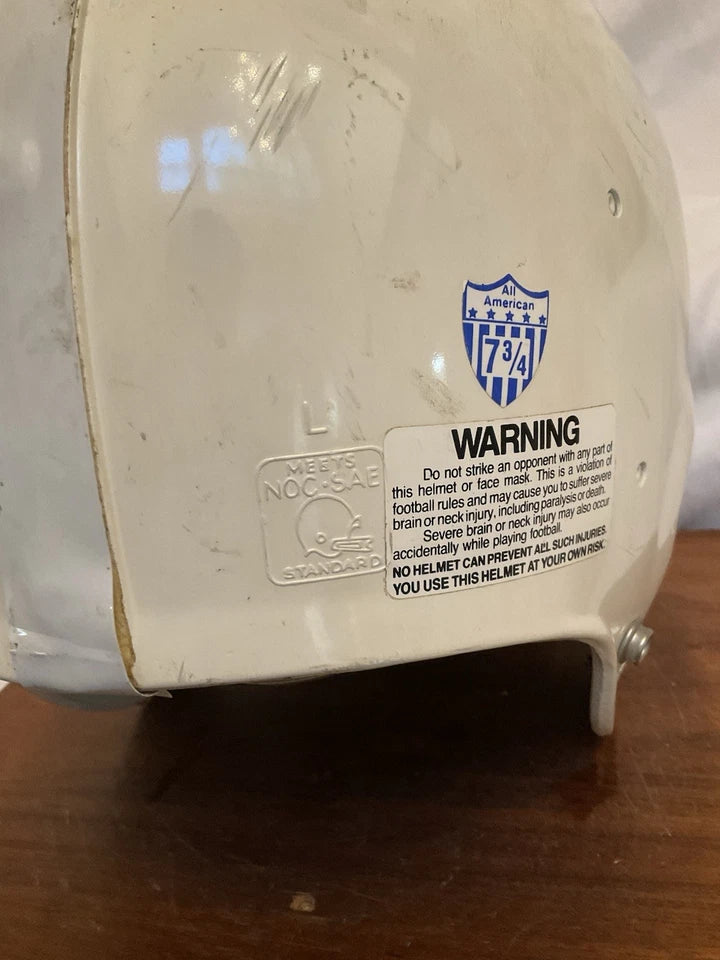 Riddell Micro-Fit Vintage 1980 Football Helmet Size Large 7 3/4 Oilers Bucs