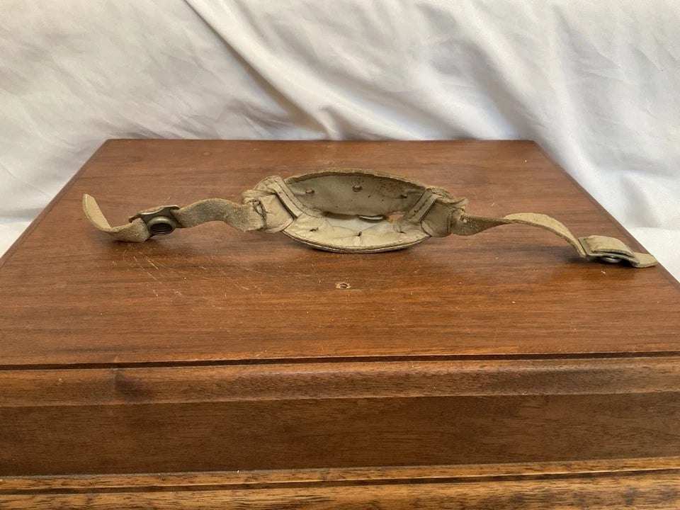 1950-60s Spalding Leather Football Helmet Chin Strap - Nice Condition WESTBROOKSPORTSCARDS