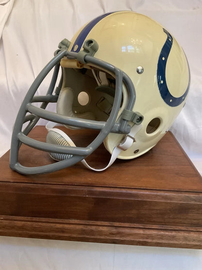 Original Riddell 1971 Baltimore Colts Kra-Lite TK2 Game Football Helmet NJOP WESTBROOKSPORTSCARDS