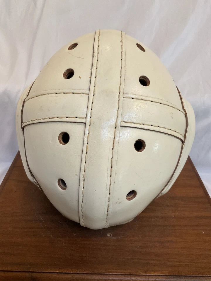 MacGregor Authentic H612 Leather Suspension Football Helmet X-Large Size Nice! WESTBROOKSPORTSCARDS
