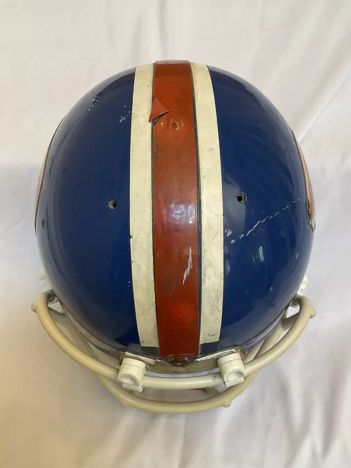 Vintage Riddell Kra-Lite II Football Helmet Denver Broncos Game Used Upchurch  WESTBROOKSPORTSCARDS   