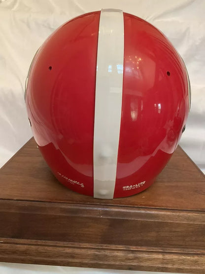 Original Riddell 1972 Georgia Bulldogs Kra-Lite TK2 Game Football Helmet  WESTBROOKSPORTSCARDS   