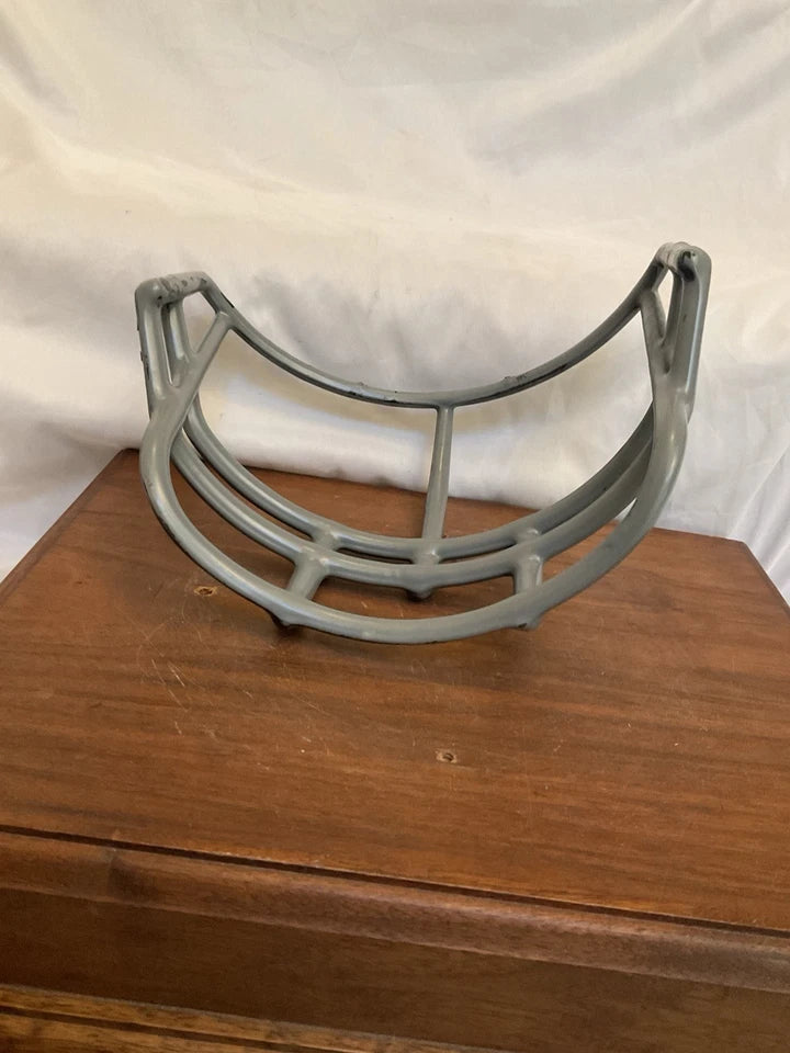Vintage Riddell NOPO 1980s Football Helmet Dark Gray 3-Dot Facemask USFL WESTBROOKSPORTSCARDS