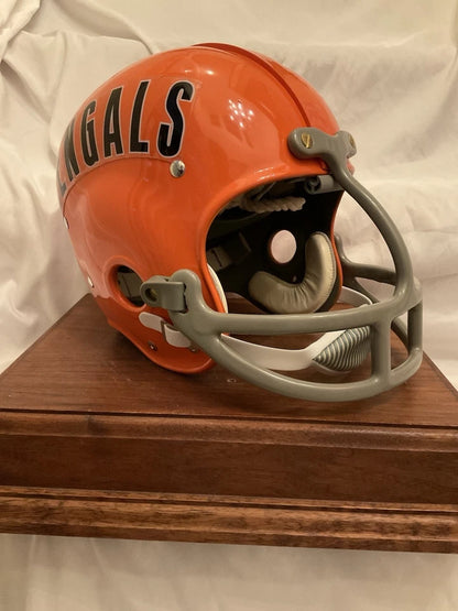 RK2 Style Football Helmet Cincinnati Bengals Custom DG-120 Style Facemask WESTBROOKSPORTSCARDS