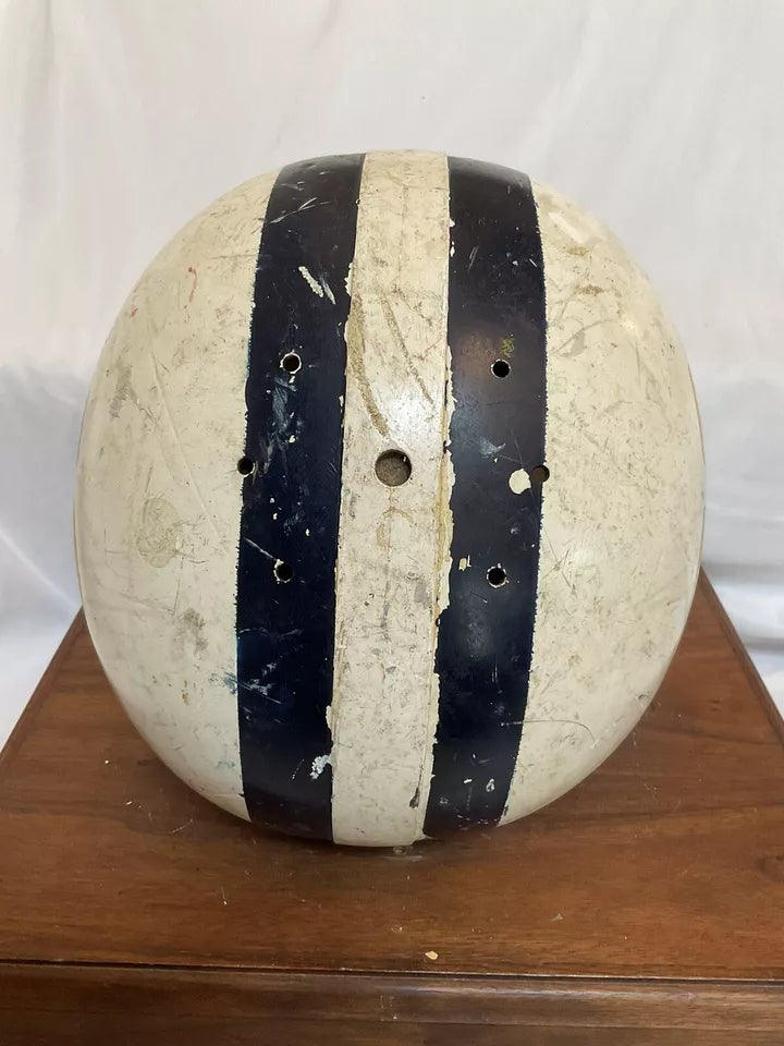 Vintage 1963 Riddell Kra-Lite TK2 Game Used Suspension Football Helmet Yale? WESTBROOKSPORTSCARDS