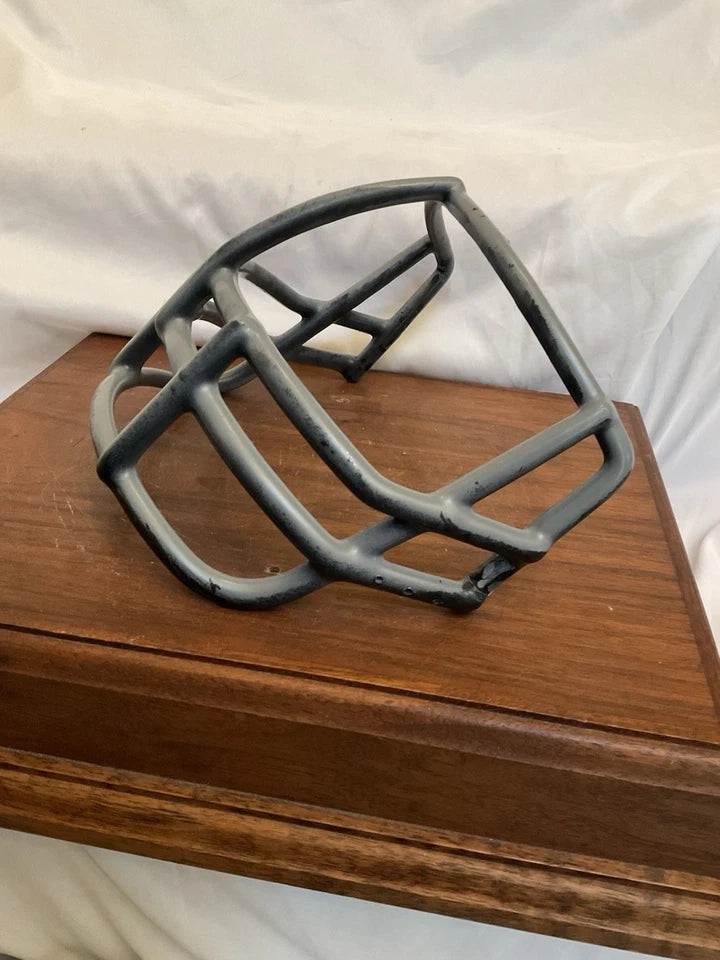 Vintage Riddell NOPO 1980s Football Helmet Dark Gray 3-Dot Facemask USFL WESTBROOKSPORTSCARDS