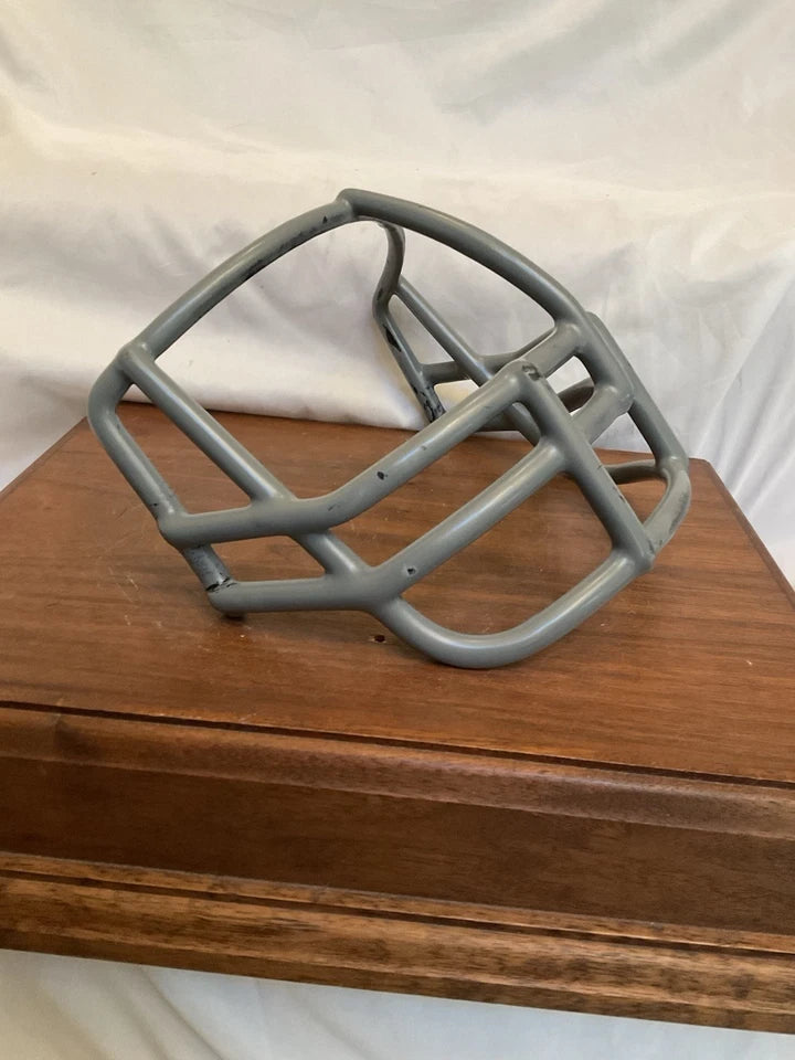 Vintage Riddell NOPO 1980s Football Helmet Dark Gray 3-Dot Facemask USFL WESTBROOKSPORTSCARDS