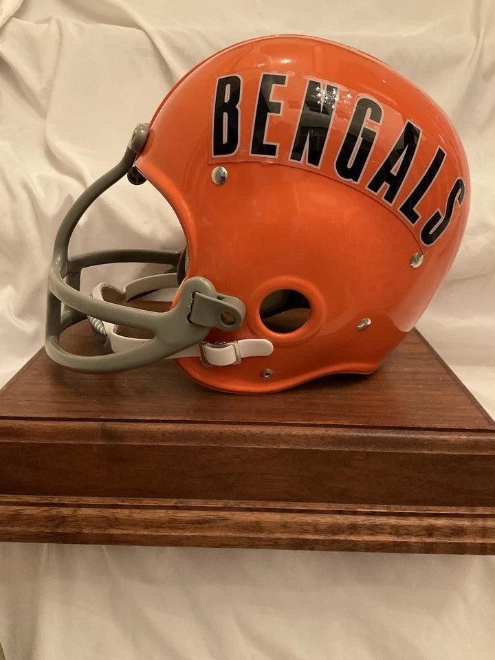 RK2 Style Football Helmet Cincinnati Bengals Custom DG-120 Style Facemask WESTBROOKSPORTSCARDS