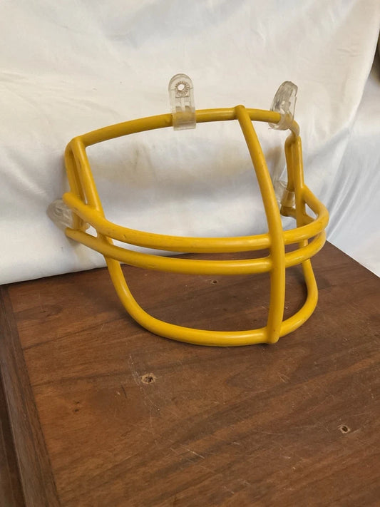 Vintage Original Yellow Schutt NOP-DW Large Red Dot Football Helmet Facemask WESTBROOKSPORTSCARDS