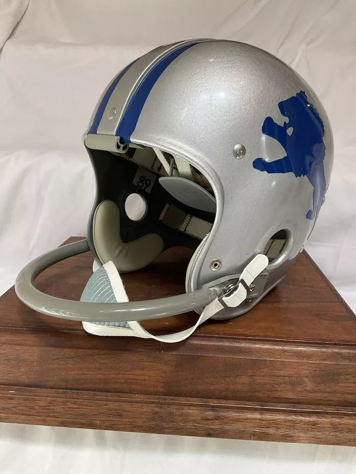 Riddell Kra-Lite RK2 Suspension Football Helmet 1962 Detroit Lions Gail Cogdill Sports Mem, Cards & Fan Shop:Fan Apparel & Souvenirs:Football-NFL Riddell   