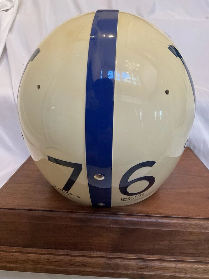 Original Riddell 1971 Baltimore Colts Kra-Lite TK2 Game Football Helmet NJOP WESTBROOKSPORTSCARDS