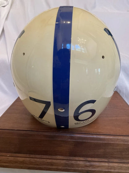 Original Riddell 1971 Baltimore Colts Kra-Lite TK2 Game Football Helmet NJOP WESTBROOKSPORTSCARDS