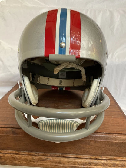 Vintage TK-2 Style Football Helmet 1966-67 Houston Oilers Sports Mem, Cards & Fan Shop:Fan Apparel & Souvenirs:Football-NFL Riddell