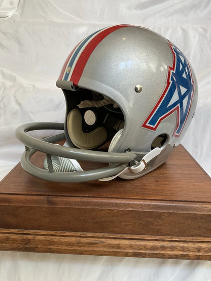 Vintage TK-2 Style Football Helmet 1966-67 Houston Oilers Sports Mem, Cards & Fan Shop:Fan Apparel & Souvenirs:Football-NFL Riddell