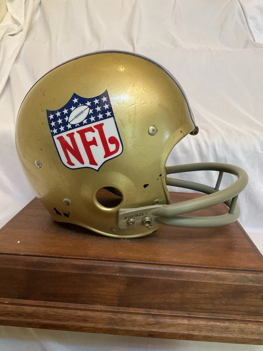 Vintage Riddell 1968 RAC-H2 Kra-Lite Football Helmet Custom 1969 NFL Pro Bowl WESTBROOKSPORTSCARDS