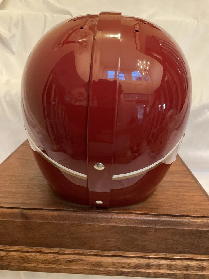 RK2 Style Football Helmet 1969 Washington Redskins Spear Cardinal Color DG-120