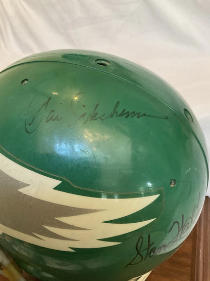Vintage Riddell VSR-3 Football Helmet Philadelphia Eagles Game Used 1988 WESTBROOKSPORTSCARDS