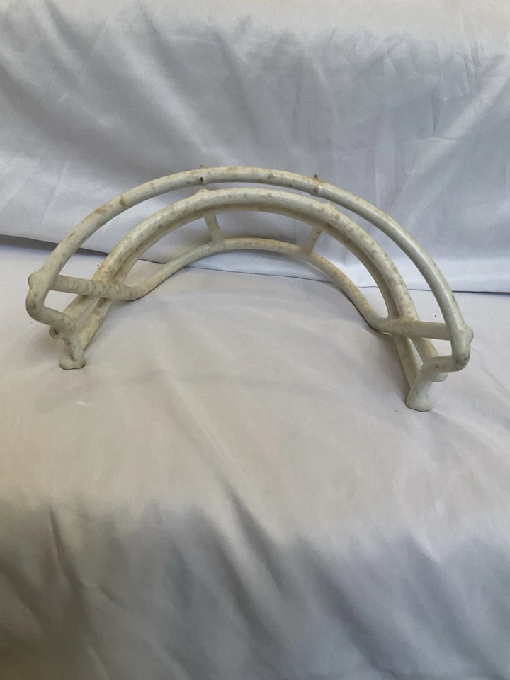 Vintage Original Schutt OPO-DW X-Large Green Dot White Football Helmet Facemask WESTBROOKSPORTSCARDS