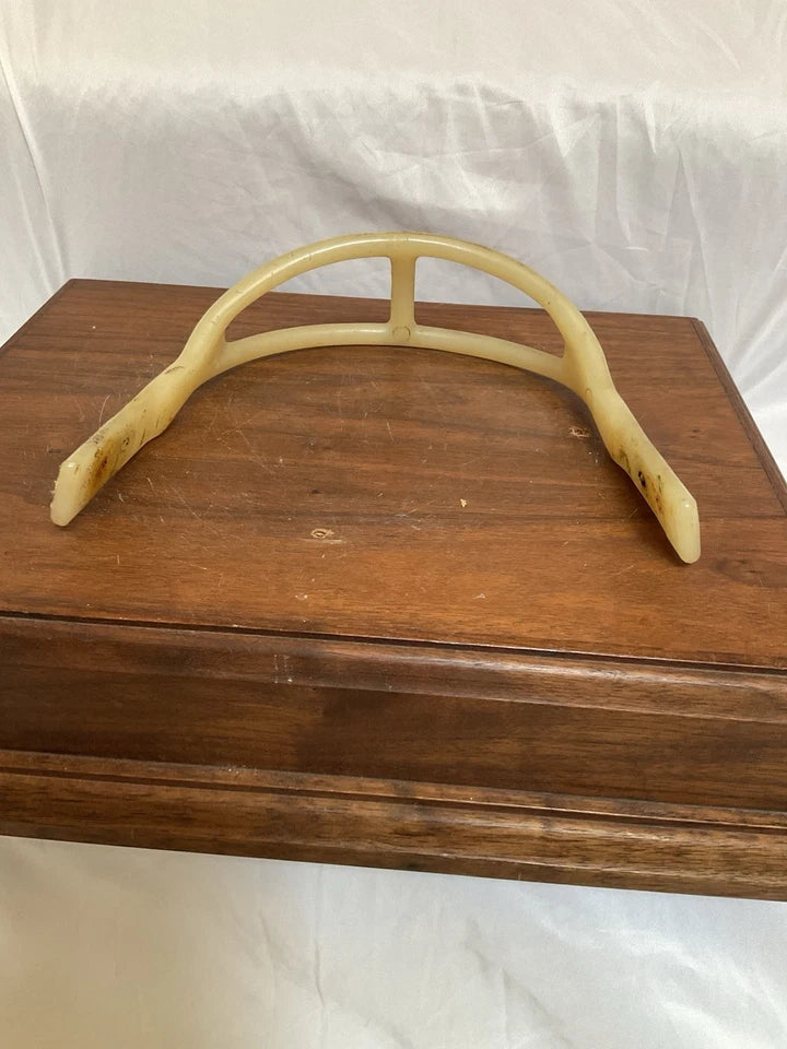 1960's Vintage ORIGINAL MacGregor 2-Bar Kra-Lite Facemask - Suspension Helmet WESTBROOKSPORTSCARDS