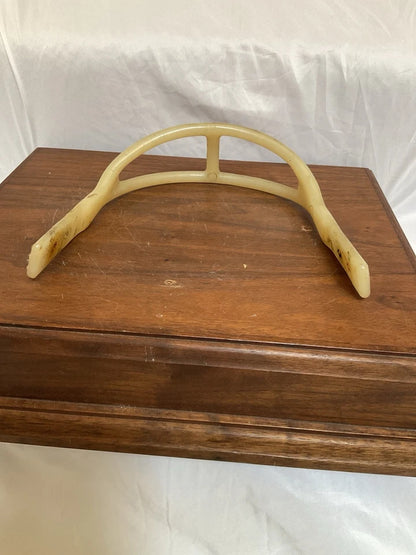 1960's Vintage ORIGINAL MacGregor 2-Bar Kra-Lite Facemask - Suspension Helmet WESTBROOKSPORTSCARDS