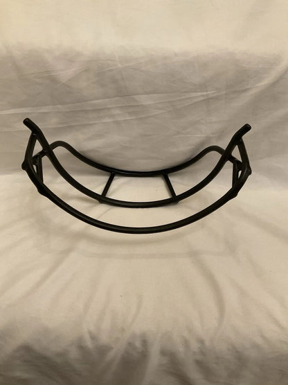 Vintage Black Schutt 1969 OPO Thin Wire Green Dot Football Helmet Facemask WESTBROOKSPORTSCARDS