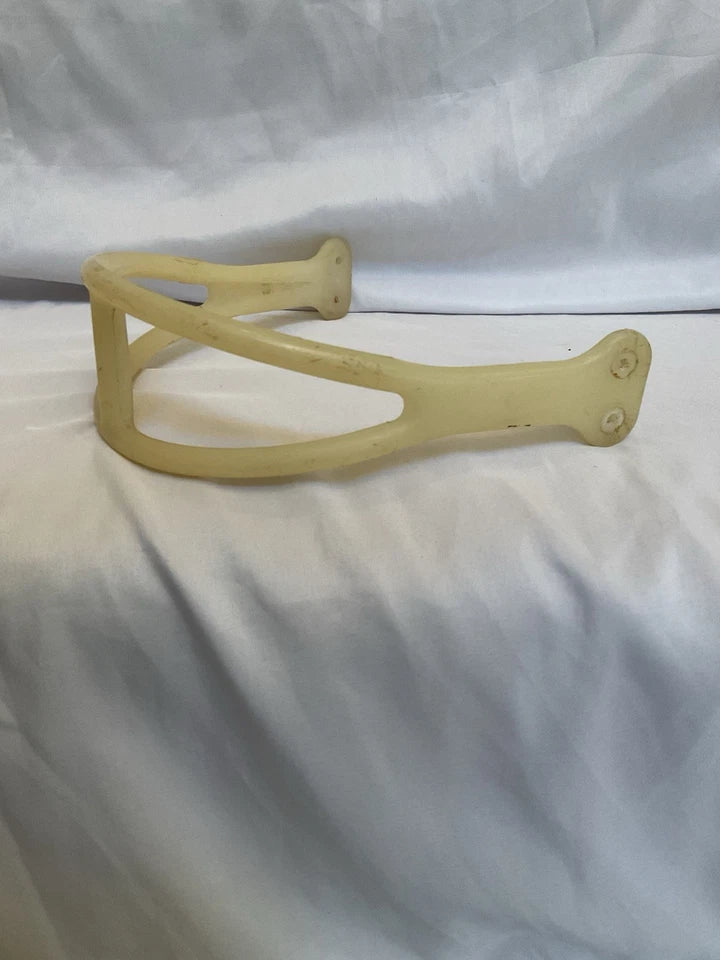 1960's Vintage ORIGINAL MacGregor 2-Bar Kra-Lite Facemask Suspension Helmet WESTBROOKSPORTSCARDS