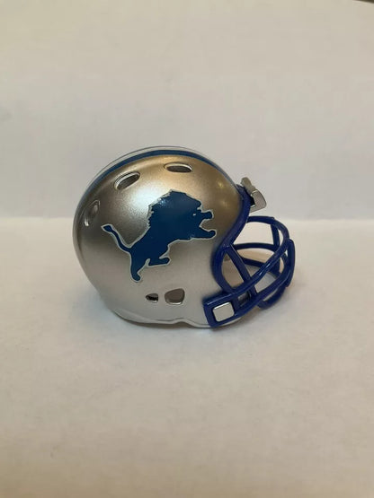 Detroit Lions Custom Riddell Throwback Pocket Pro Helmet  WESTBROOKSPORTSCARDS   