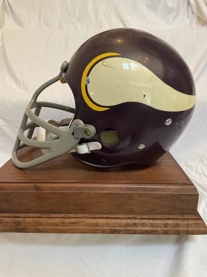 Minnesota Vikings Riddell Throwback TK Game Football Helmet 1970 Alan Page WESTBROOKSPORTSCARDS