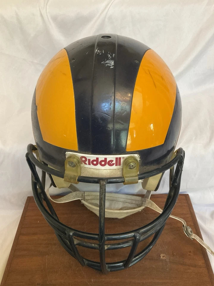 Los Angeles Rams Vintage Riddell 1978 PAC-3 Game Used Football Helmet Size 7 1/4 WESTBROOKSPORTSCARDS