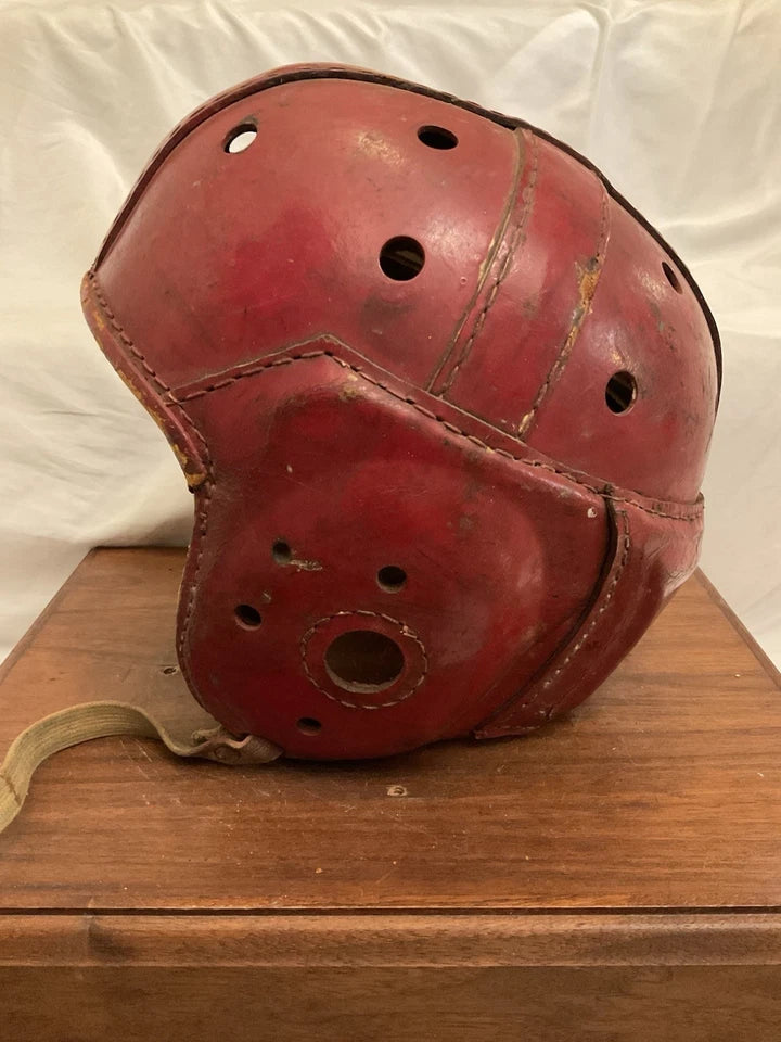 Rawlings A11 Authentic Leather Suspension Football Helmet Size 7 1/4! WESTBROOKSPORTSCARDS