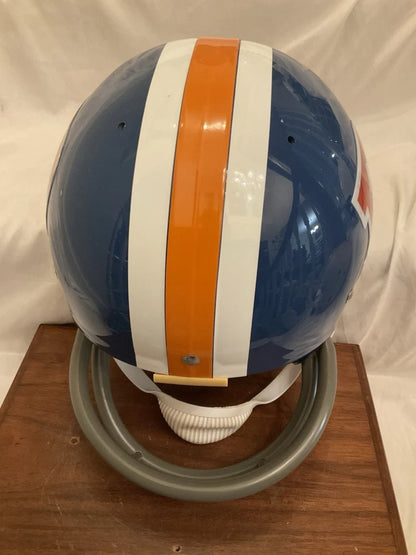 TK2 Style Suspension Football Helmet Custom Denver Broncos Floyd Little Sports Mem, Cards & Fan Shop:Autographs-Original:Football-NFL:Helmets WESTBROOKSPORTSCARDS