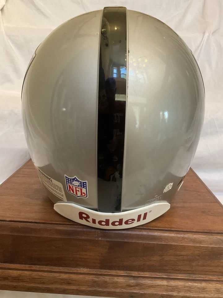 Oakland Raiders RIddell VSR-4 Vintage And Original Football Helmet WESTBROOKSPORTSCARDS