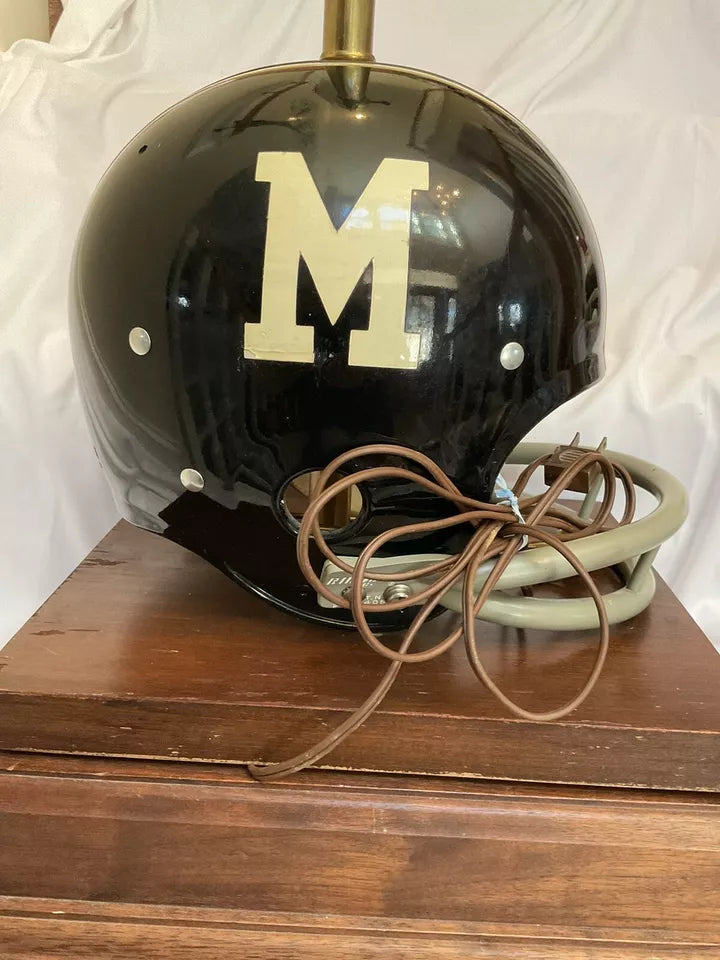 Vintage Original Riddell 1972 Missouri Tigers Kra-Lite Football Helmet Lamp RARE