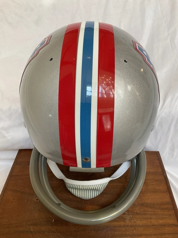 Vintage TK-2 Style Football Helmet 1966-67 Houston Oilers Sports Mem, Cards & Fan Shop:Fan Apparel & Souvenirs:Football-NFL Riddell