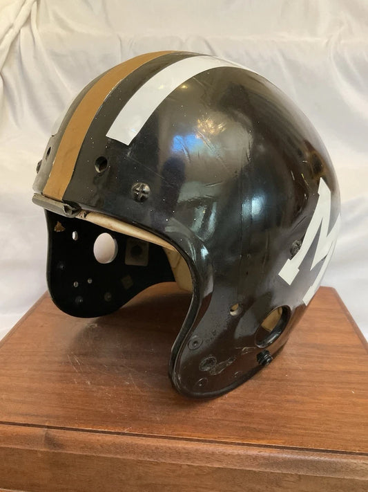Missouri Tigers Rawlings 1960s-1970s Game Used HND-9 Football Helmet Rare WESTBROOKSPORTSCARDS